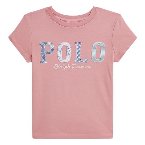 Ralph Lauren Logo T-shirt Tickled Pink | Lyserød | 88-93 cm