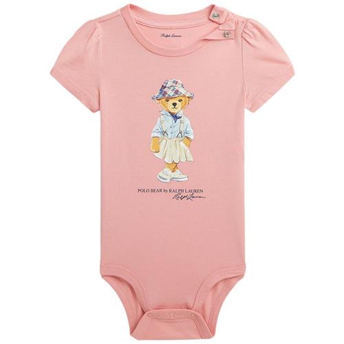 Ralph Lauren Logo Babybody Tickled Pink | Lyserød | 12 months