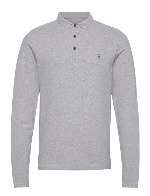 Se AllSaints Reform Ls Polo AllSaints Grey ved Booztlet