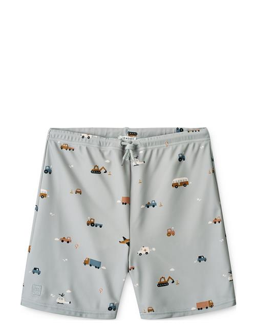 Otto Printed Swim Pants Liewood Blue