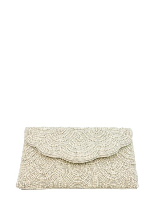 Casablanca Clutch Near White Pipol's Bazaar White