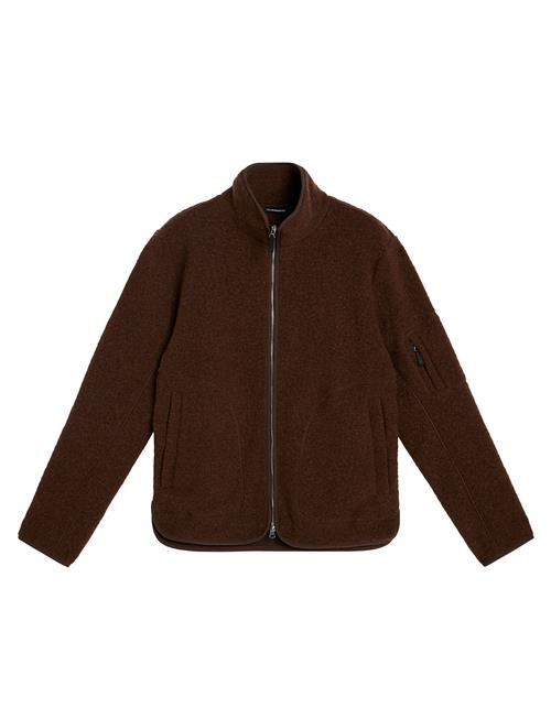 J. Lindeberg Dustin Wool Fleece Jacket J. Lindeberg Brown