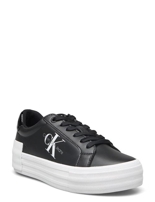 Calvin Klein Bold Vulc Flatf Low Lace Lth Ml Calvin Klein Black