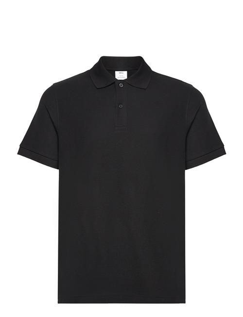 Mango 100 Cotton Pique Polo Shirt Mango Black