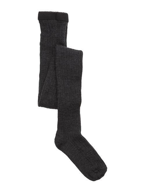 Wool Rib Tights Mp Denmark Grey