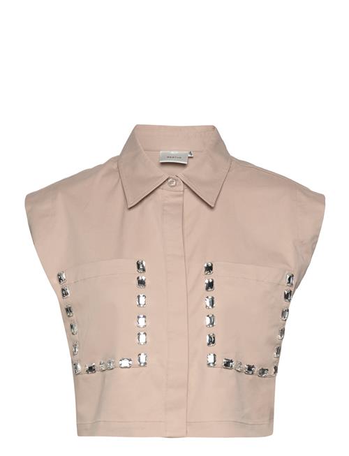 Gestuz Celenegz Sl Shirt Gestuz Beige