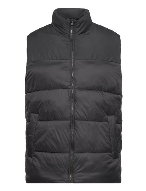 Se Jack & Jones Jjetoby Bodywarmer Collar Sn Jack & J S Black ved Booztlet