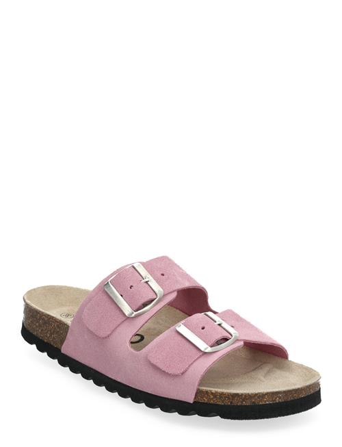 Bianco Biaolivia Sandal Suede Bianco Pink