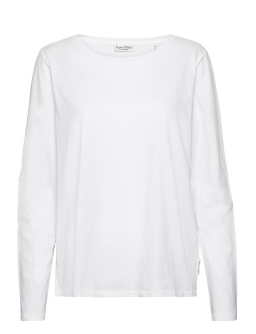 Se Marc O'Polo T-Shirts Long Sleeve Marc O'Polo White ved Booztlet