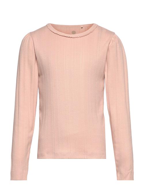 En Fant Blouse Ls Pointelle En Fant Pink