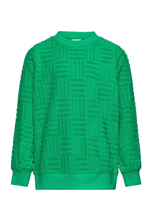 Se The New Tnjamie Terry Sweatshirt The New Green ved Booztlet