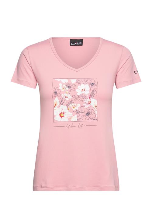 Se CMP Woman Functional Tee CMP Pink ved Booztlet