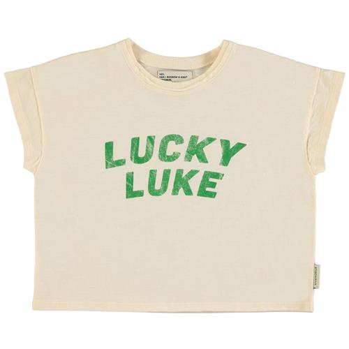 Se Piupiuchick T-shirt Med Tryk Ecru |  | 6 years ved Babyshop