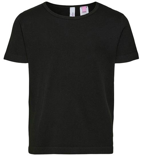 Se Vero Moda Girl T-shirt - VmIsa - Cropped - Sort ved KidsWorld