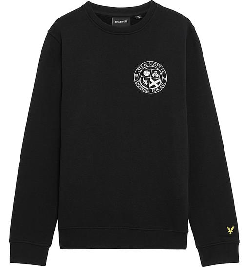 Se Lyle & Scott Lyle & Scott Sweatshirt - Jet Black ved KidsWorld