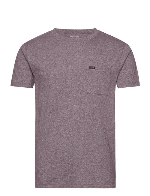 Se Lee Jeans Ultimate Pocket Tee Lee Jeans Purple ved Booztlet