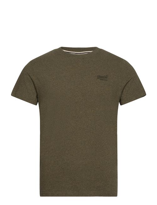 Essential Logo Emb Tee Superdry Green