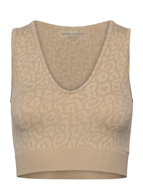 Björn Borg Sthlm Seamless Light Crop Top Björn Borg Beige