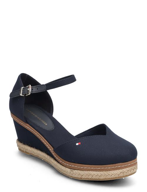 Se Tommy Hilfiger Basic Closed Toe Mid Wedge Tommy Hilfiger Blue ved Booztlet