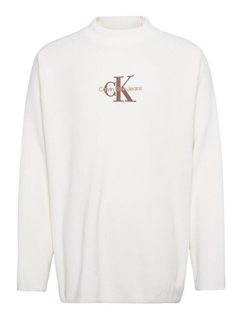 Calvin Klein Jeans Monologo Sweater Calvin Klein Jeans White