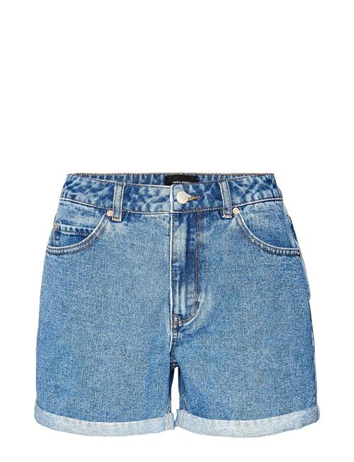 Vero Moda Vmzuri Hr Loose Denim Shorts Mix Ga Noos Vero Moda Blue