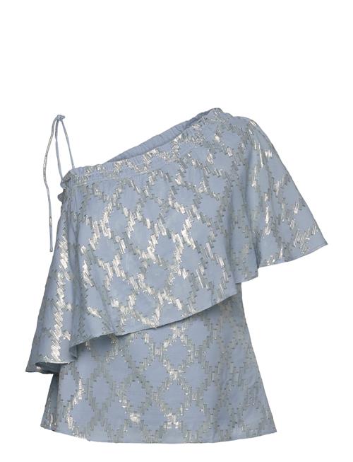 Se Bruuns Bazaar Parodia Sanja Blouse Bruuns Bazaar Blue ved Booztlet