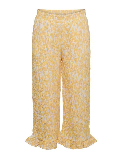 Se Little Pieces Pkmaya Culotte Pant Little Pieces Yellow ved Booztlet