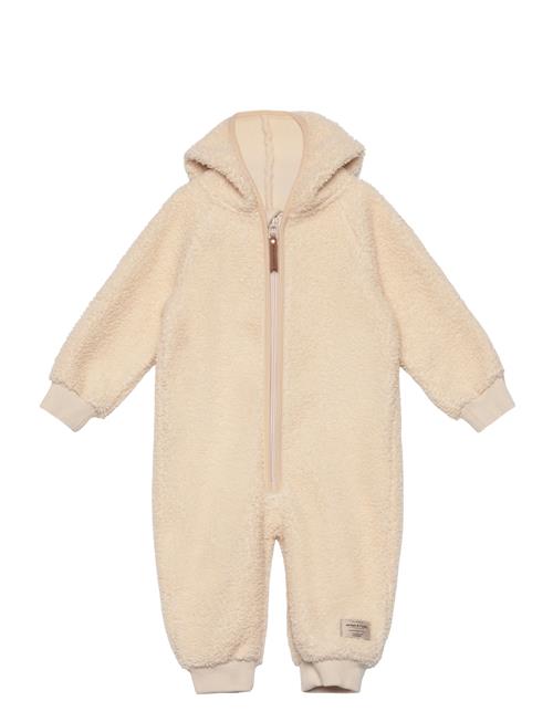 MINI A TURE Adel Teddyfleece Jumpsuit. Grs MINI A TURE Cream