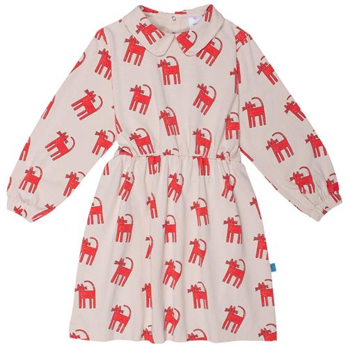 Se Wynken Cloud Mønstret Kjole Red Cats | Rød | 8 years ved Babyshop