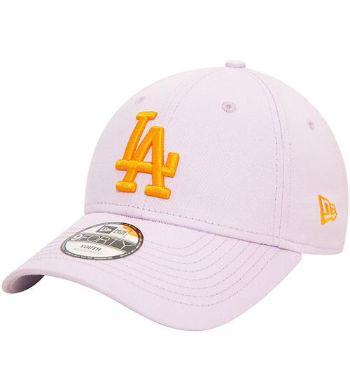 Se New Era New Era Kasket - 9Forty - Dodgers - Pastel Lilla/Orange ved KidsWorld