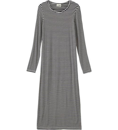 Sofie Schnoor Kjole - Rib - Facita - Navy Striped