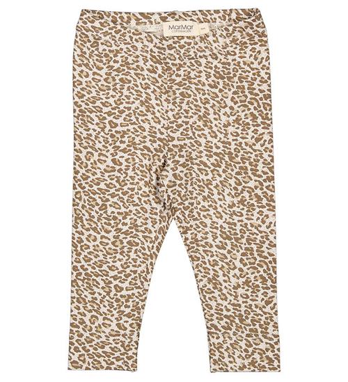 Se MarMar MarMar Leggings - Leo - Forest Brown Leo ved KidsWorld