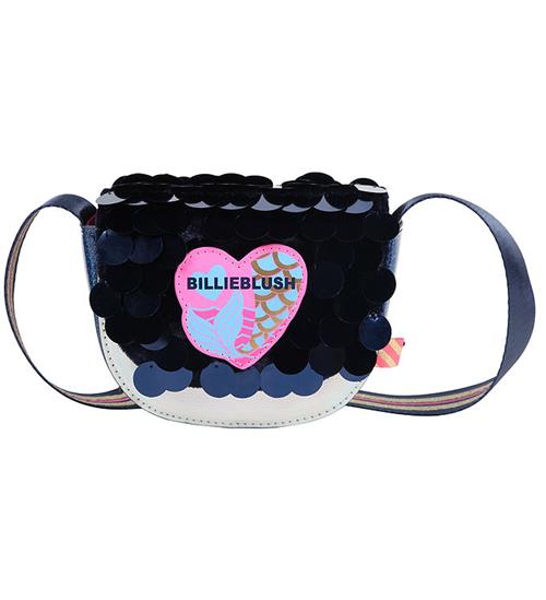 Se Billieblush Billieblush Skuldertaske - Navy/Palietter ved KidsWorld