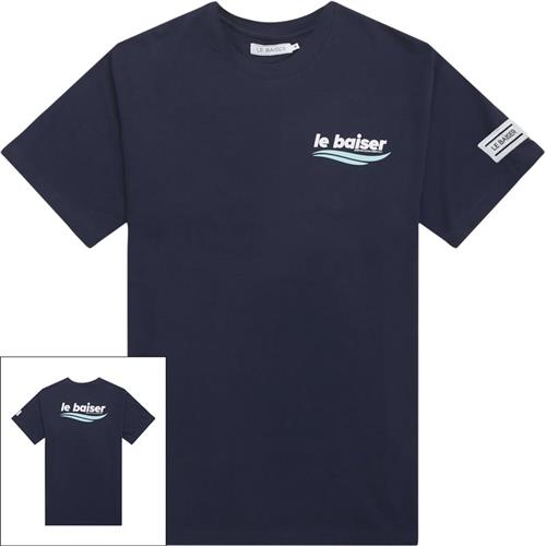 Se Le Baiser Parade T-shirt Navy ved Quint