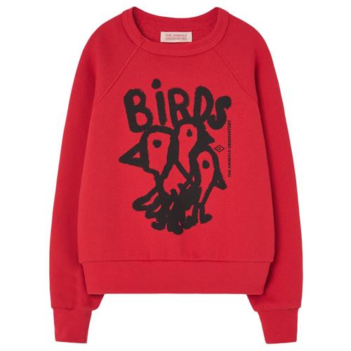 The Animals Observatory Shark Sweatshirt Red | Rød | 4 years