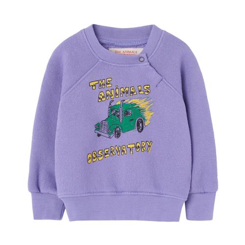 The Animals Observatory Jackal Baby sweatshirt Purple | Lilla | 24 months