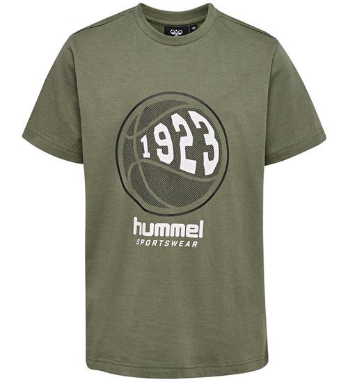 Hummel Hummel T-shirt - hmlLeo - Dysty Olive