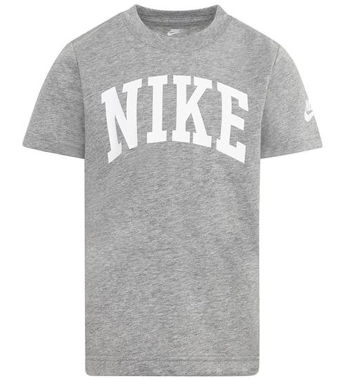 Se Nike Nike T-shirt - Grey Heather ved KidsWorld