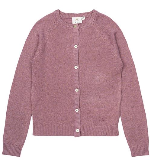 Se The New Cardigan - TnEve Glitter - Strik - Orchid Haze ved KidsWorld