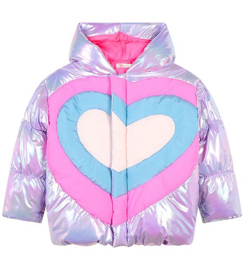 Se Billieblush Billieblush Dynejakke - Puffer - Lilac ved KidsWorld