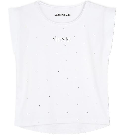 Zadig & Voltaire Zadig & Voltaire T-shirt - Hvid m. Similisten