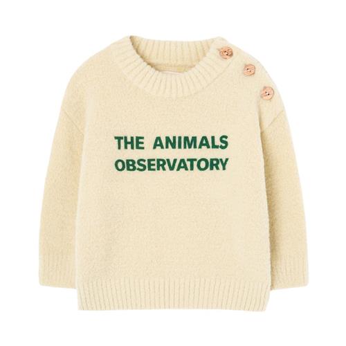 The Animals Observatory Bobcat Baby sweater Soft Yellow | Gul | 12 months