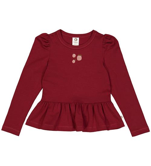 Se MÃ¼sli Bluse - Apple - Cabernet ved KidsWorld