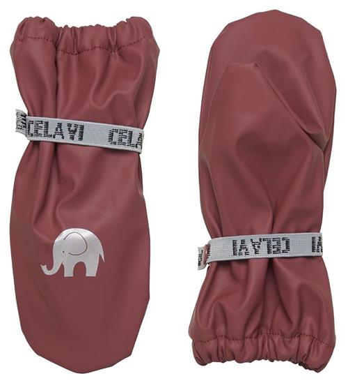 Se CeLaVi CeLaVi Luffer m. Fleece - PU - Rose Brown ved KidsWorld