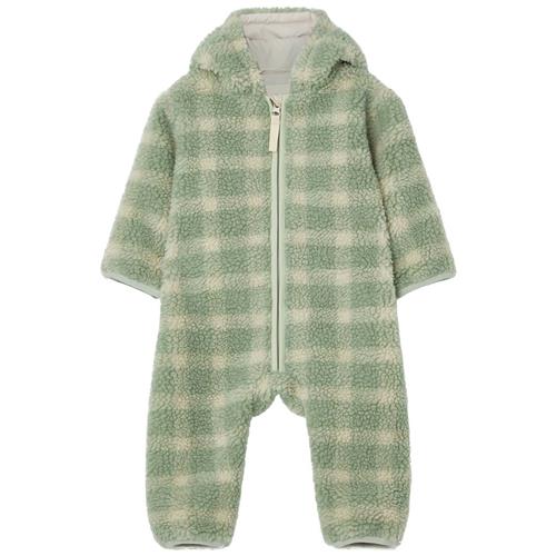 Se garbo&friends Ternet Flyverdragt I Bamsefleece Sage | Grønn | 86/92 cm ved Babyshop