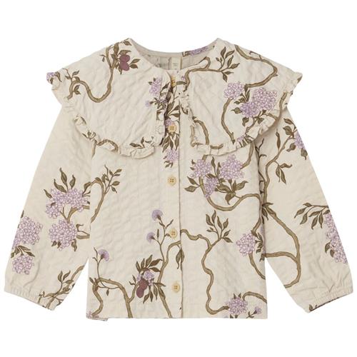 Se garbo&friends Blomstret Bluse Tree of Life | Beige | 98/104 cm ved Babyshop