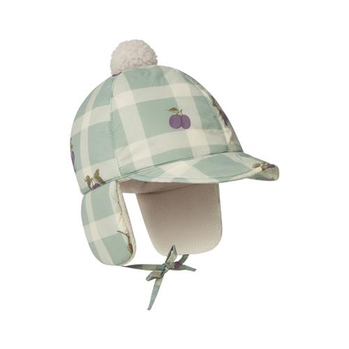 Se garbo&friends Ternet Babyhue Med Blommer Grøn | Grønn | 42/44 cm ved Babyshop