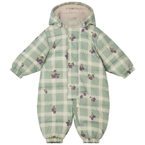 Se garbo&friends Ternet Baby-flyverdragt Med Blommer Grøn | Grønn | 86/92 cm ved Babyshop