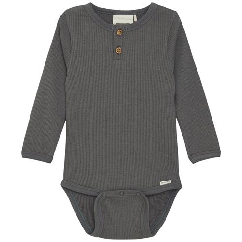 Se Minymo Babybody Gargoyle | Grå | 68 cm ved Babyshop