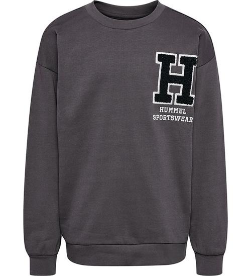 Se Hummel Hummel Sweatshirt - HmlAllton - Forged Iron ved KidsWorld